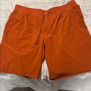 Lululemon Athletica Orange Shorts